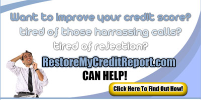 Improve your credit score landing page